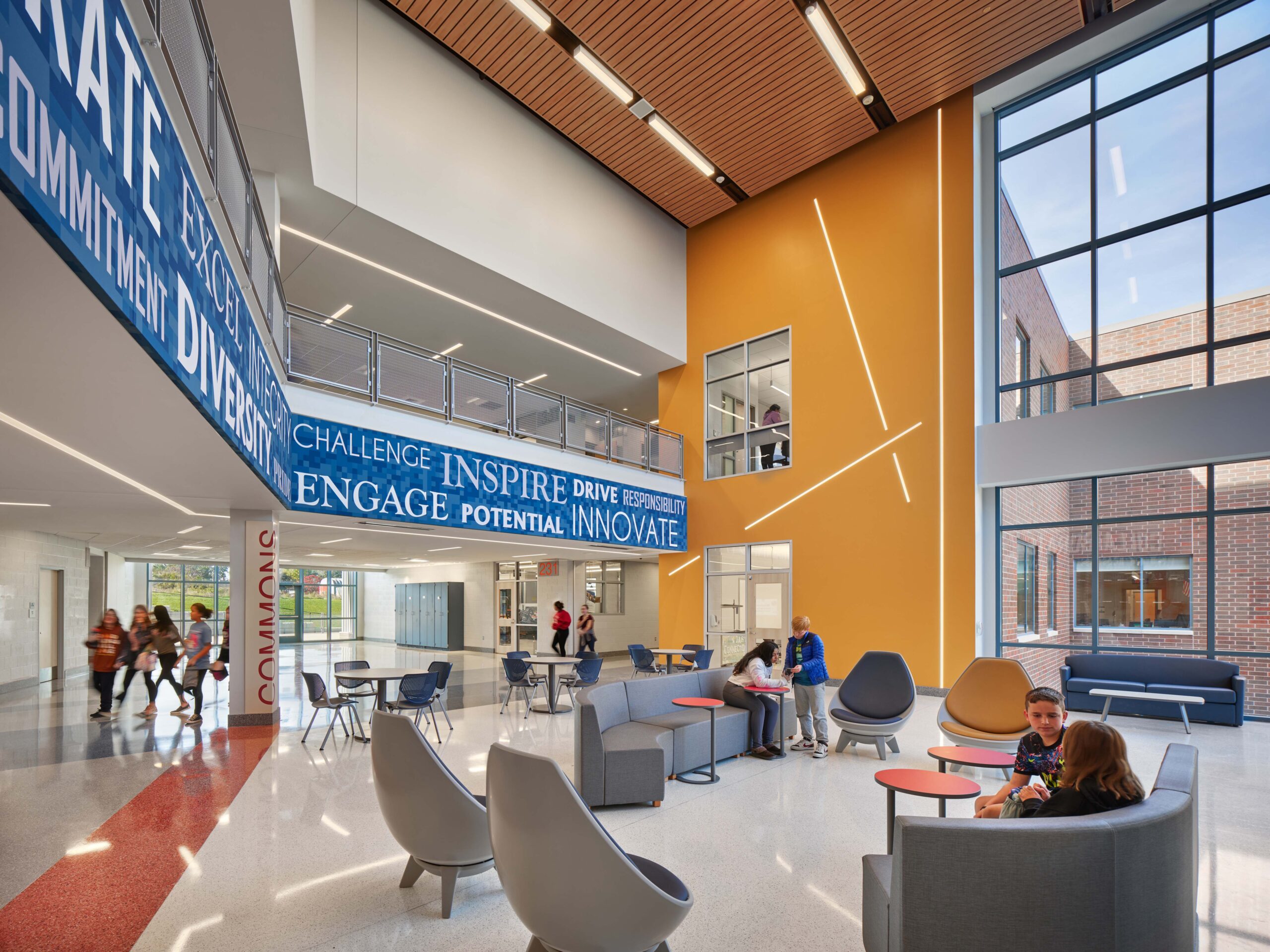 Colonial Middle School KCBA Architects